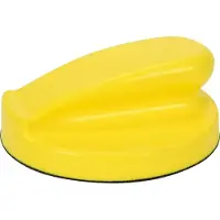 TRIZERATOP Schuurblok - - 07955 - Geel - Velcro - Ø125 mm