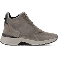 Gabor Rollingsoft Veterschoenen Hoog - taupe - Maat 38