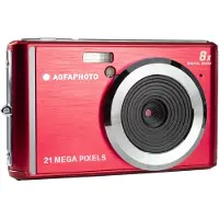 Agfa Camera Zoom Digital x8 Li-ion Battery Red