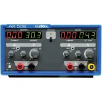 METRIX AX 502 Labvoeding, regelbaar 0 - 30 V/DC 0 - 2.5 A Zonder ventilator Aantal uitgangen: 2 x