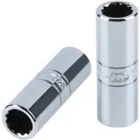 Ks Tools 918.1390, Doppelsleutel, 1/2 inch, Metrisch, 1 kop, 14 mm, Chroomvanadiumstaal