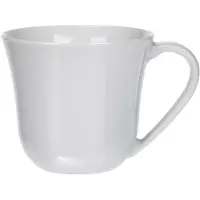 Alessi Koffiekop KU White Porcelain 200 ml (Set van 4)