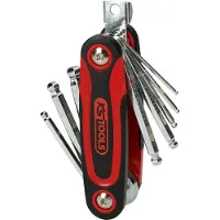 Ks Tools 158.3520 Inbus Haakse schroevendraaierset 8-delig