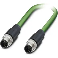 Phoenix Contact 1416254 M12 Netwerkkabel, patchkabel CAT 5e SF/UTP 2.00 m Groen Snagless 1 stuk(s)