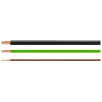 HELU 29397-100 Enkele ader H07V-K 1 x 1.50 mm² Donkerblauw-wit 100 m
