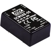 MEAN WELL DCW08C-12 DC/DC-converter 8 W Aantal uitgangen: 2 x Inhoud 1 stuk(s)