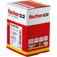 Fischer N S slagpluggen 6x80/50mm (50 Stuks)