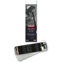Ginza.se – Artists – Zwart & Wit – 6 stuks – Metalen doos