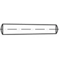 Toolcraft TO-5357289 Conische pen 5 mm RVS A1 10 stuk(s)