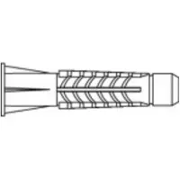 Toolcraft TO-5455080 Plug 49 mm 100 stuk(s)
