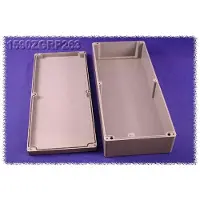 Hammond Electronics 1590ZGRP263 Universele behuizing 600 x 250 x 120 Polyester Grijs 1 stuk(s)