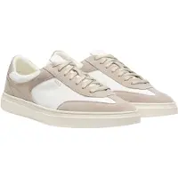 BOSS Sneakers laag 'Kieran' lichtbruin / wit