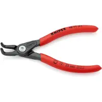 Knipex Precisie-borgveertang voor binnenringen in boringen | Anti-slip kunststof bekleed - 48 21 J11 SB