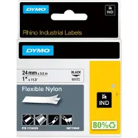 Dymo 1734524 (S0773840) Tape Zwart op wit (24 mm)