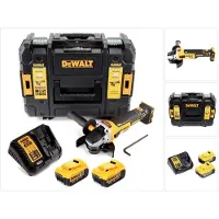DeWalt DCG 405 M2 accu haakse slijper 18V 125mm borstelloos + 2x accu 4.0Ah + lader + TSTAK
