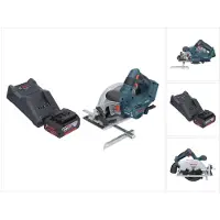 Bosch GKS 18V-57-2 Professional accu-handcirkelzaag 18 V 165 mm borstelloos + 1x accu 4,0 Ah + oplader