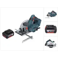 Bosch GKS 18V-57-2 Professionele accucirkelzaag 18 V 165 mm borstelloos + 1x accu 5.0 Ah - zonder oplader