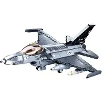 Sluban ModelBricks F16 Falcon Fighter vliegtuig bouwspeelgoed - Constructiespeelgoed modelbouw - bouwdoos met 521 bouwstenen - M38-B0891 vanaf 10 jaar