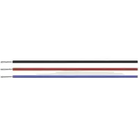HELU 45401-100 Hogetemperatuurdraad SIFF 1 x 1 mm² Zwart 100 m