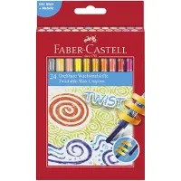 Faber-Castell Kleurpotloden - Draaibaar - 24 stk - - OneSize - Tekensets