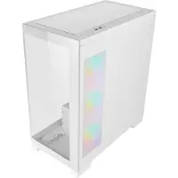 Azza CSAZ-570W PC Gaming Gehäuse Midi Cove 570W USB 2/3 type C White