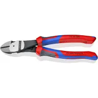 Knipex 74 22 200 Werkplaats Kracht-zijkniptang Met facet 200 mm