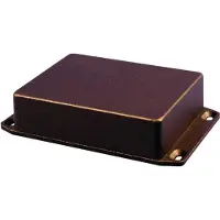 Hammond Electronics 1590WBX2FLBK Universele behuizing 254 x 70 x 34.5 Aluminium Zwart (RAL 9005) 1 stuk(s)