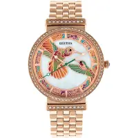 Bertha Emily parelmoer armbandhorloge