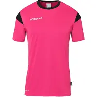 Uhlsport Squad 27 T-shirt met korte mouwen, heren - Roze / Zwart