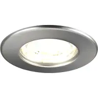 LEDVION - LED Inbouwspot - Dimbaar - 5W - 2700K - Ø84mm - IP65 - RVS