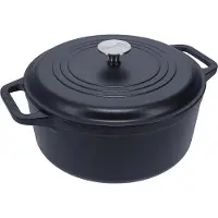 Victoria gietijzeren geëmailleerde braadpan 6,6 l