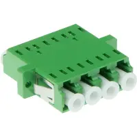 ACT EA1021 Glasvezel LC/APC Quad Adapter Singlemode OS2