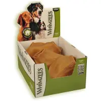 Whimzees Veggie Ear - Hondensnacks - 17.5 cm Lichtbruin