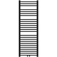 LuxeBath Badkamerradiator Sahara 500x1500 mm zwart mat recht met middenaansluiting