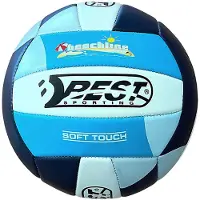 Best Sporting Strandvolleybal California Soft Touch, kleurrijk volleybal, maat 5. Hoogwaardig strandvolleybal, vormvast, geschikt voor buitenshuis