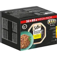 Sheba Soßenschale Geflügel, Huhn und Pute 32x85g