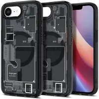 Spigen Ultra Hybrid Zero One MagSafe iPhone 17e / 16e Hoesje Zwart
