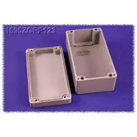 Hammond Electronics 1590ZGRP123 Universele behuizing 220 x 120 x 90 Polyester Grijs 1 stuk(s)