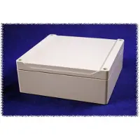 Hammond Electronics 1555R2GY Universele behuizing 160 x 160 x 60 Polycarbonaat Grijs 1 stuk(s)