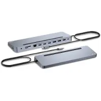 ITEC USB-C Metal Ergonomic 4K 3x Disply USB-C dockingstation