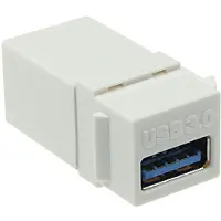 ACT TD4104 Keystone Koppelstuk USB-A F/F