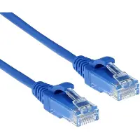 ACT DC9600, 0,5 meter, Cat6, U/UTP (UTP), RJ-45, RJ-45, blauw