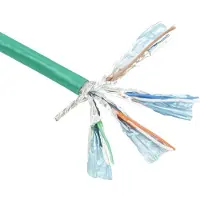 ACT FP657B CAT6 S/FTP PVC Patchkabel Soepel Groen - 305 meter