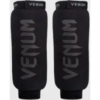 Venum Kontact Without Foot Scheenbeschermer Black/Black S