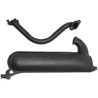 Leovince Sito Vespa 125 Et3/125 Primavera 0237 Gehomologeerd Compleet Uitlaatsysteem