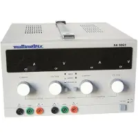 MULTIMETRIX XA 3052 Labvoeding, regelbaar 0 - 30 V 0 mA - 5 A Aantal uitgangen: 2 x