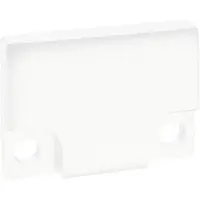 Barthelme 62398614_9010 BARdolino Eindkappen-set Aluminium (l x b x h) 3 x 18.4 x 13 mm 2 stuk(s)