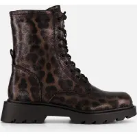 Tamaris Leopard Veterboots bruin Textiel Maat 39