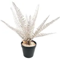 Housevitamin Brons gouden Kunstplant - Varen - 15x30x45cm