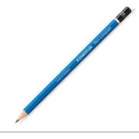 Staedtler - Lumograph potloden - 5H - Zwart/Grijs - Set per 12 stuks